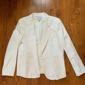 White summer blazer